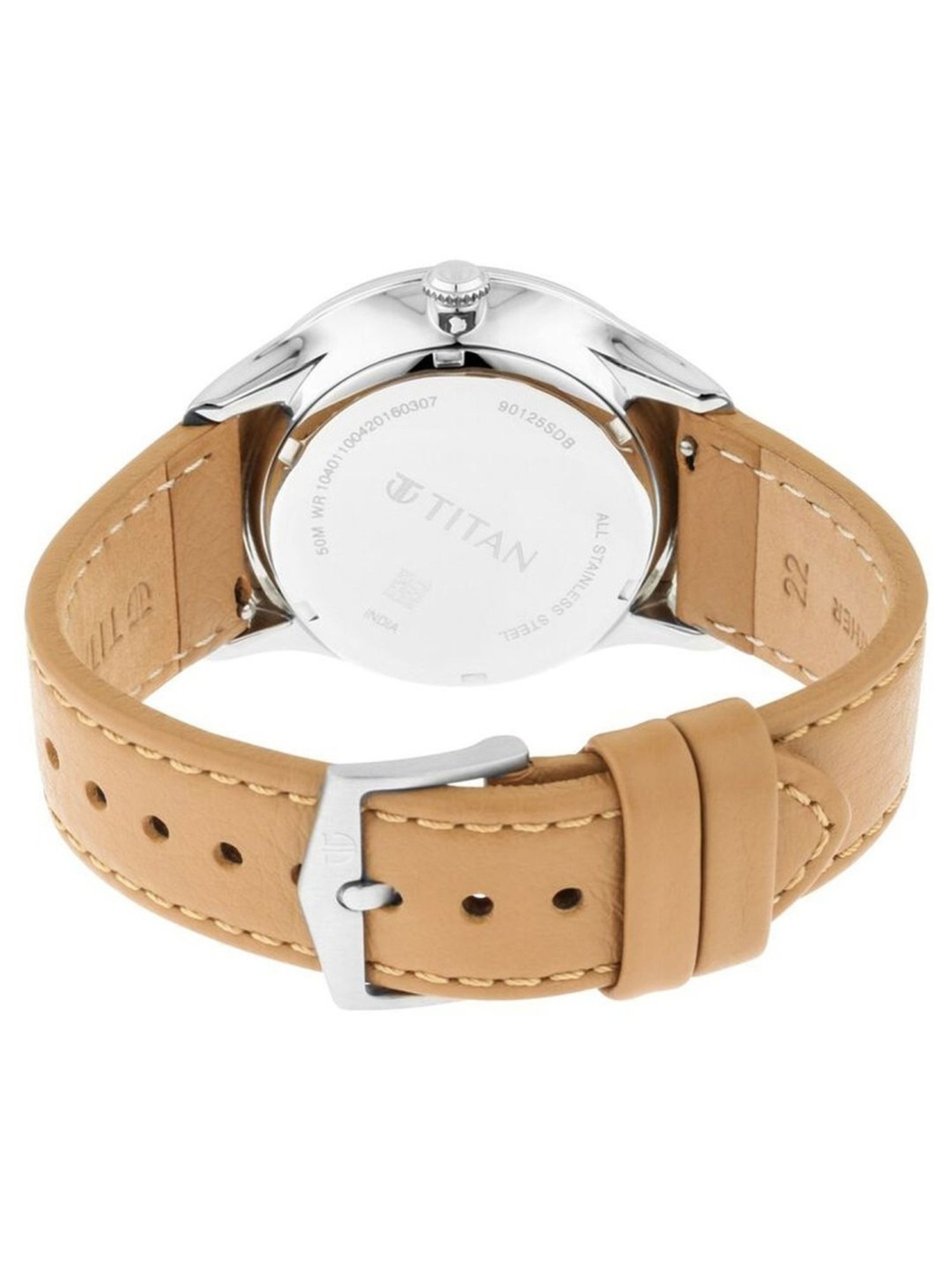 Titan Light Leather Switch NS90125SL04 Analog Watch for Men