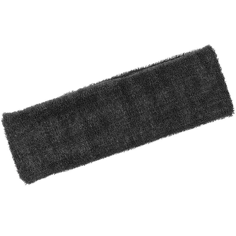 Bright Creations 24 Count Sweat Band Headbands for Men and Women, Black