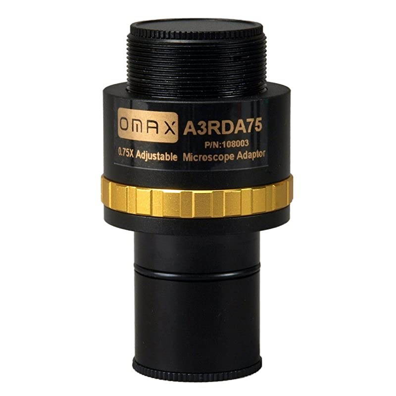 0.75X Adjustable Reduction Lens for Microscope Camera