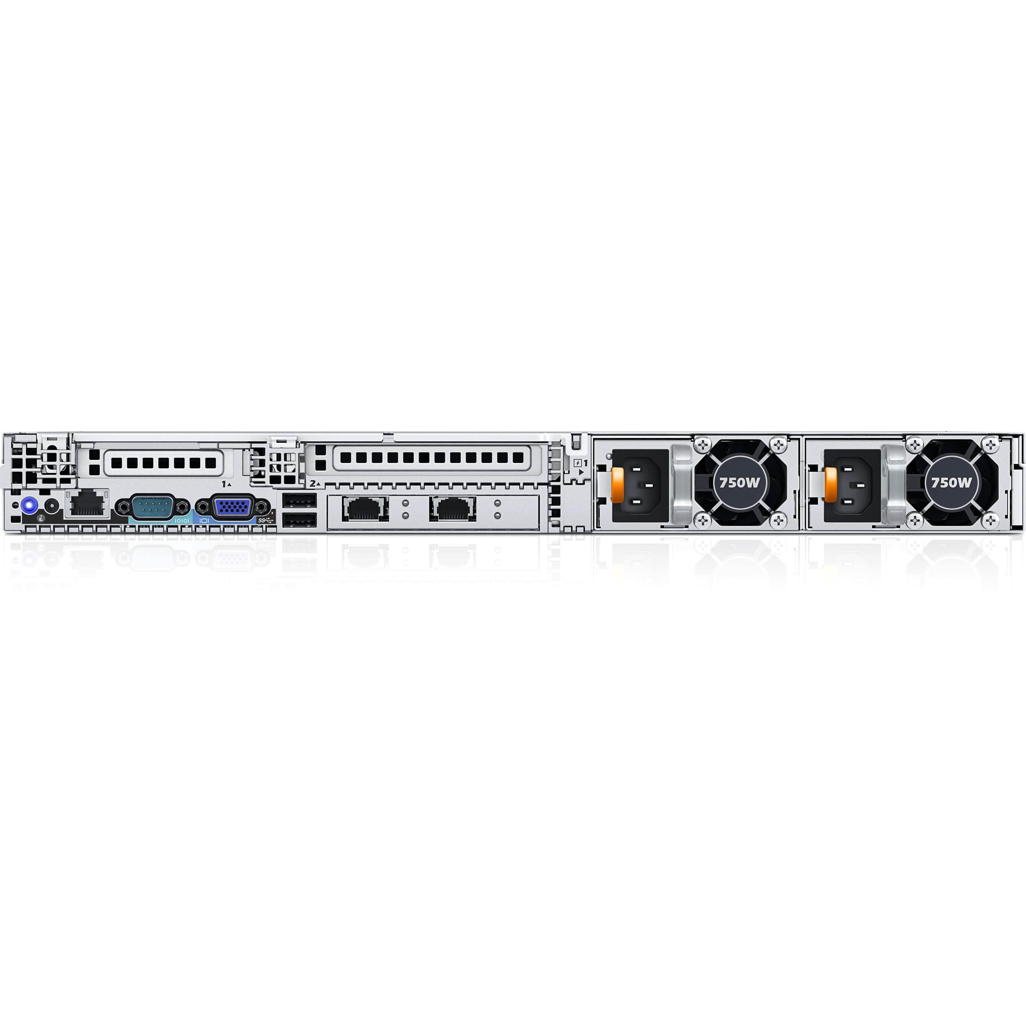 Dell PowerEdge R630 1U Rack Server - 1 x Intel Xeon E5-2640 v4 Deca-core (10 Core) 2.40 GHz - 16 GB Installed DDR4 SDRAM - 600 GB (1 x 600 GB) 12Gb/s SAS HDD - Serial Attached SCSI (SAS) Controller...