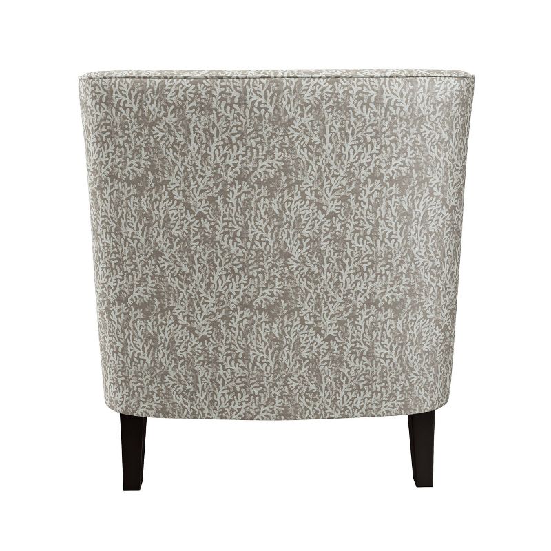 Willard Armchair Taupe/White Coral - Handy Living
