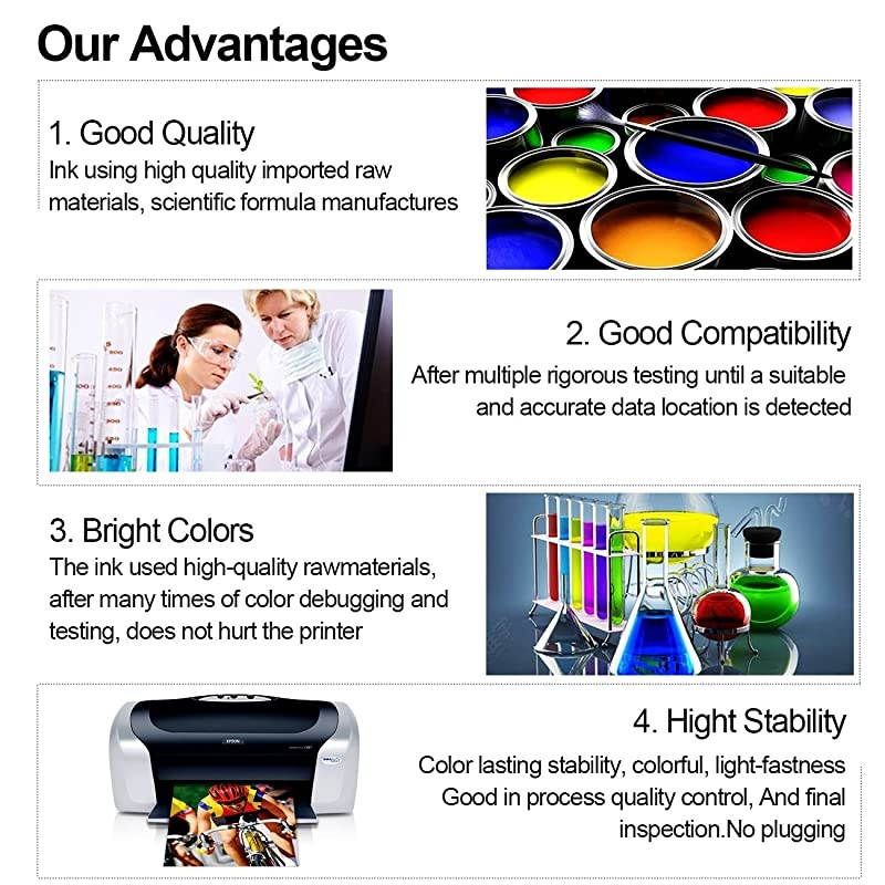 400ML Sublimation Ink Refill for Epson C88 C88+ WF7710 ET2720 ET15000 WF3640 WF7110 WF7210 WF3610 Inkjet Heat Press Transfer on Mugs Plates Polyester Shirts Phone Cases etc