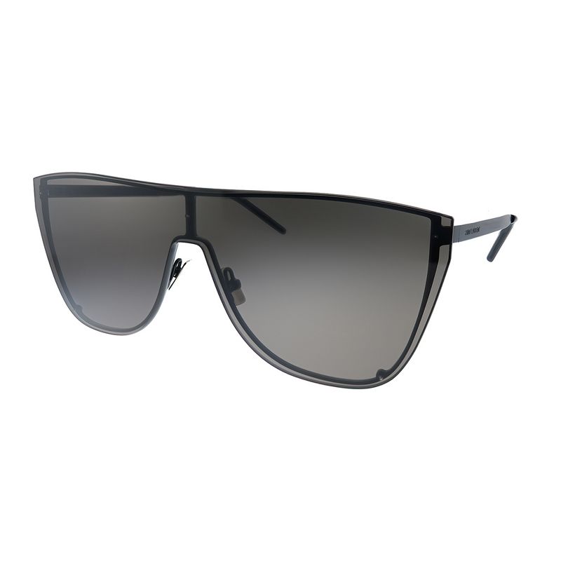 Saint Laurent SL 1B MASK 001 Unisex Square Sunglasses Black 99mm
