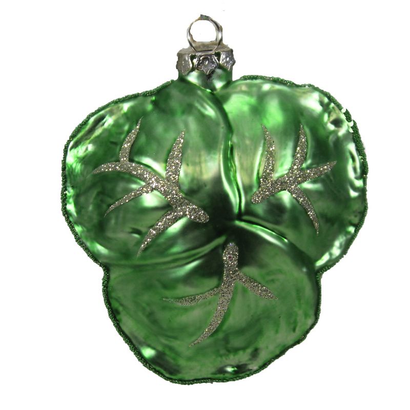 Holiday Ornament 4.5" Green Cabbage Leafy Green Vegetable Slaw  -  Tree Ornaments