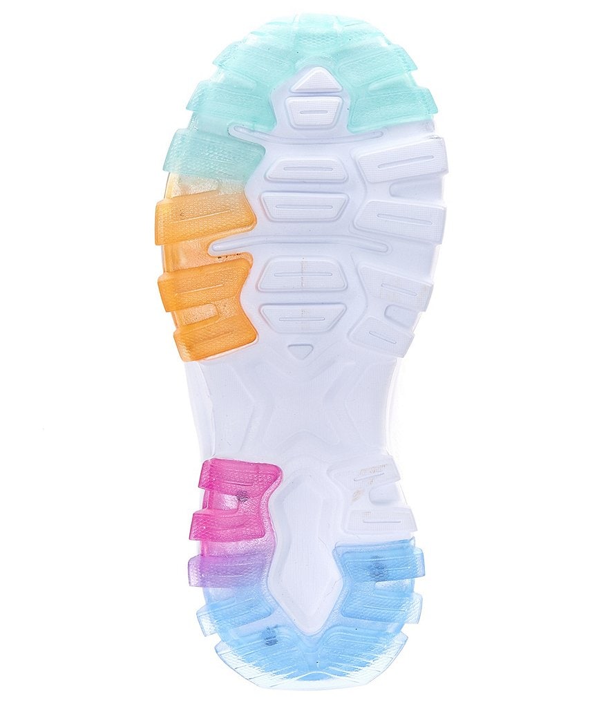 Kurt Geiger London Girl's Mini Lettie Knit Slip-On Rainbow Sole Sneakers (Toddler)