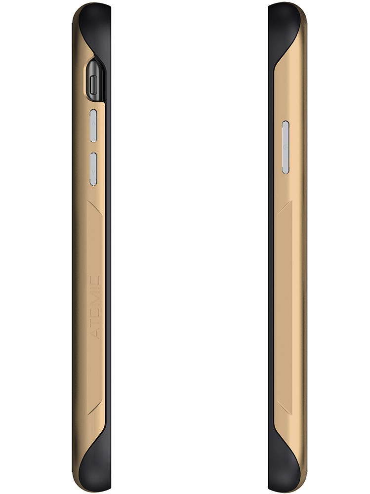 Ghostek Atomic Slim Shock Absorbing Protective Case Compatible with iPhone XR - Gold