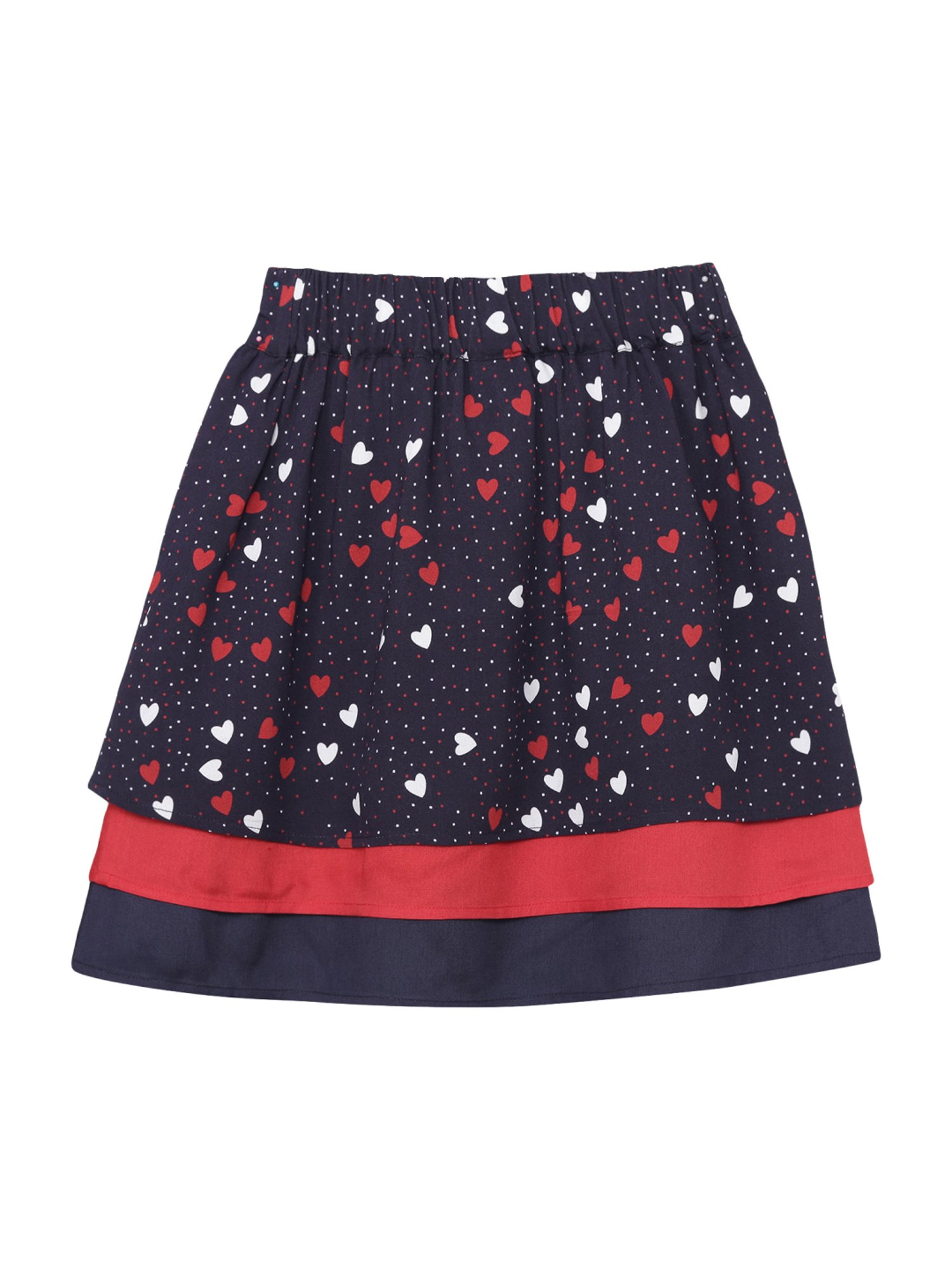 Elle Kids Navy Skirt