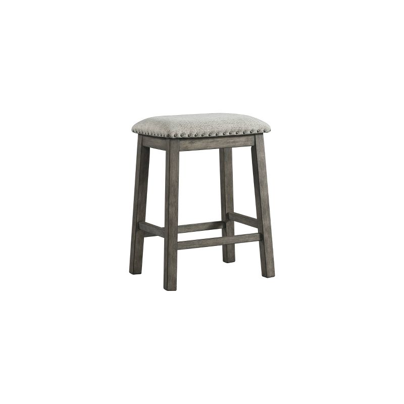 Set of 2 Barstools Gray - Lane Home Furnishings