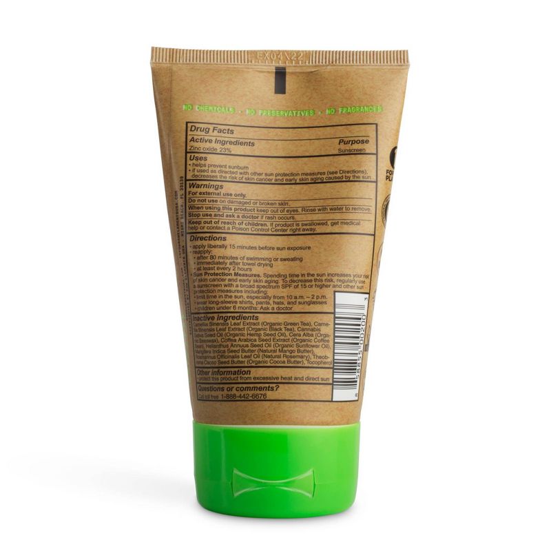 Badger Sport Mineral Sunscreen Face Stick - SPF 35 - 0.65oz