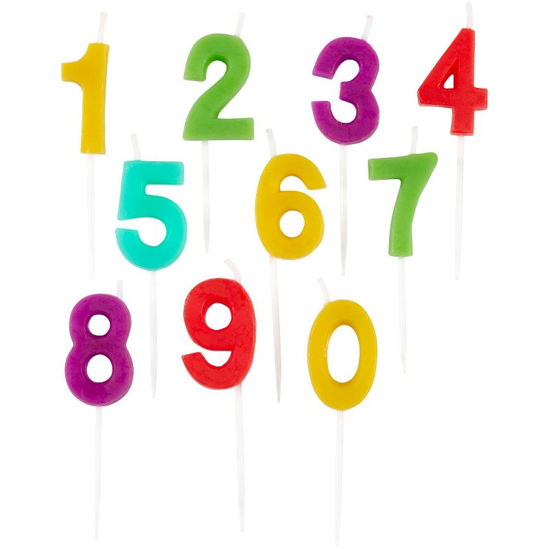 Wilton Numeral Candle Set - 10ct
