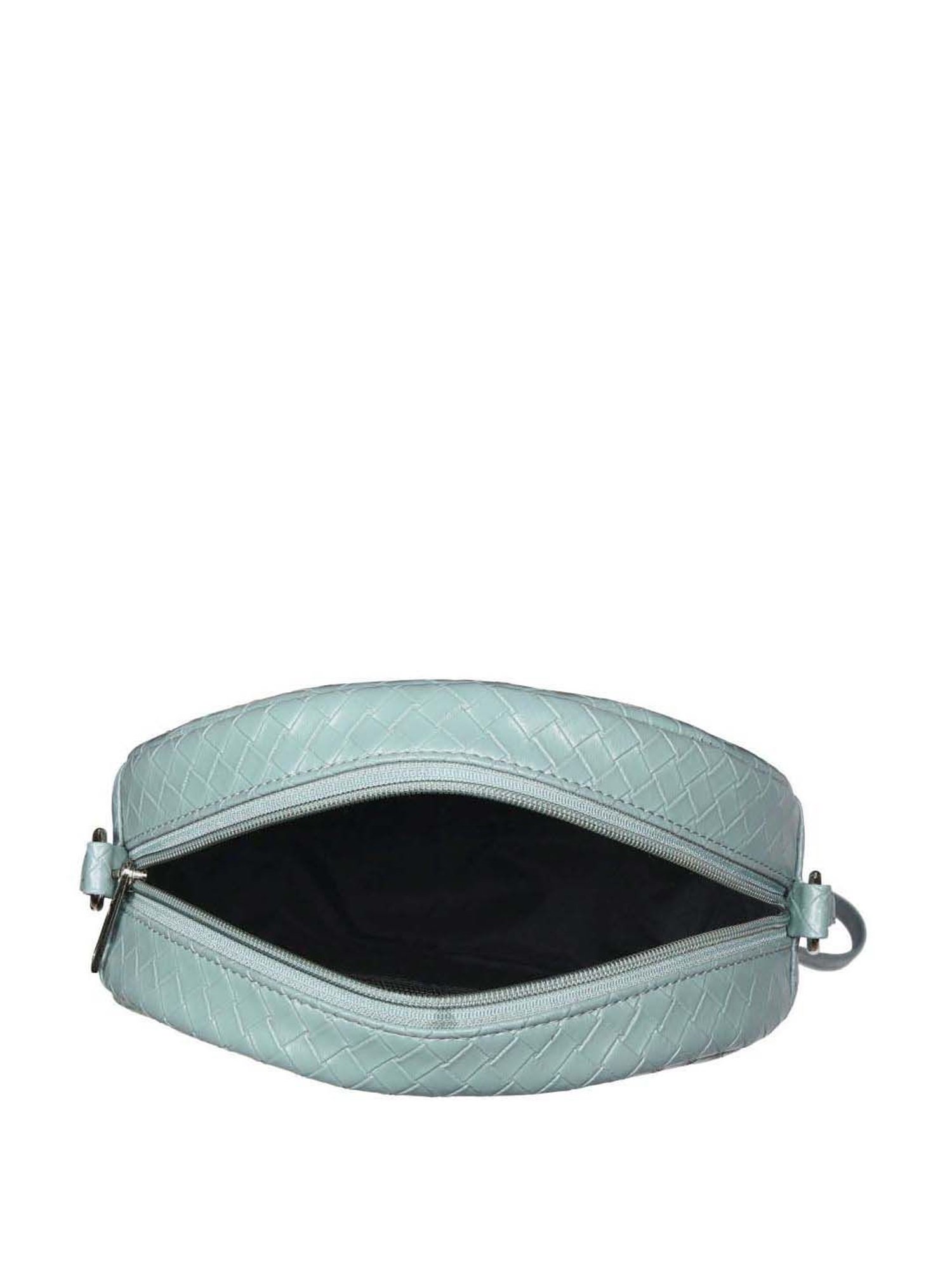 Toteteca Circle Green Textured Medium Sling Handbag