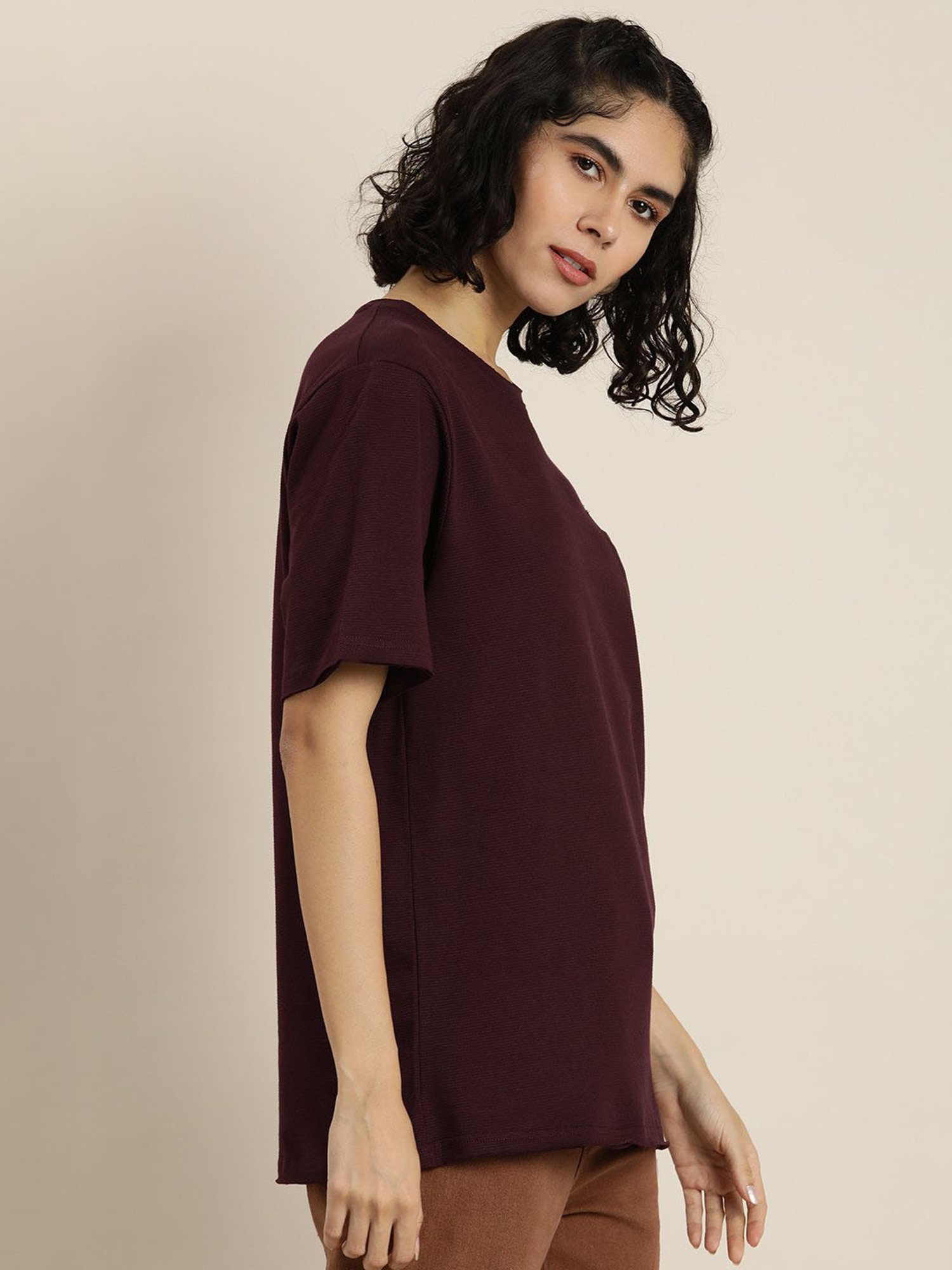 Dillinger Wine Oversized T-Shirt