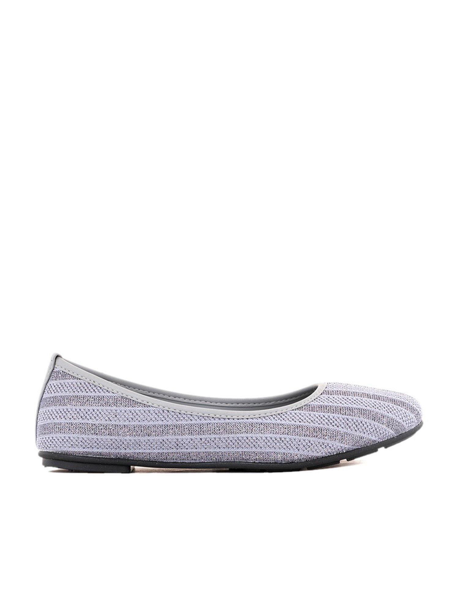 Khadim Women's Grey Flat Ballets