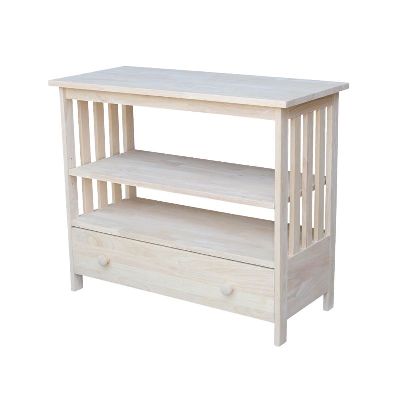 Rosemark 3 Door Media Credenza TV Stand for TVs up to 66" Gray - Treasure Trove Accents