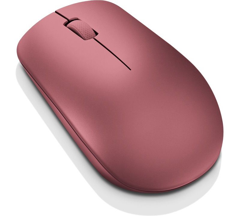 Lenovo 530 Wireless Mouse (Cherry Red) - Optical - Wireless - Radio Frequency - 2.40 GHz - Cherry Red - USB Type A - 1200 dpi - Scroll Wheel