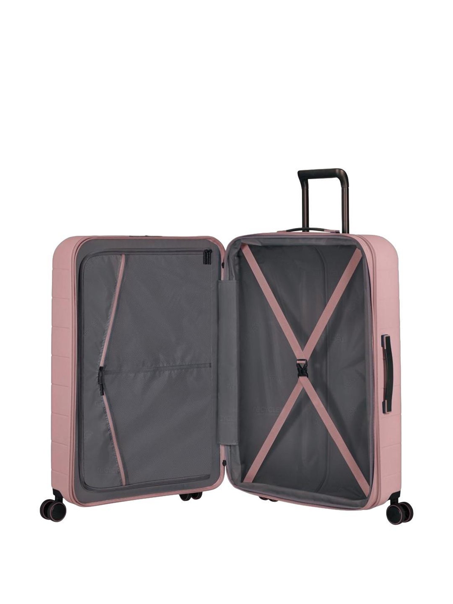 American Tourister Novastream Vintage Pink Solid Hard Trolley Bag - 77.5 cm