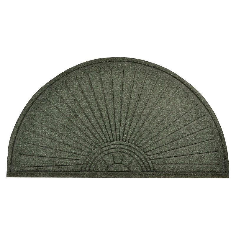 1'11"X2'11" Guzzler Sunburst Doormat Hunter Green - Notrax