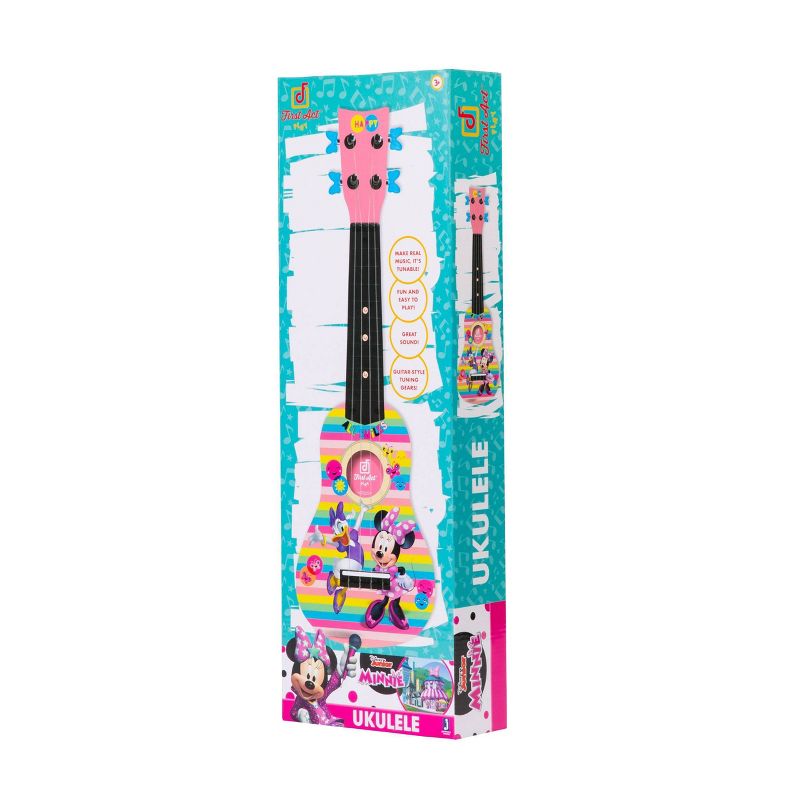First Act Disney Junior Minnie Mouse Plastic Ukelele