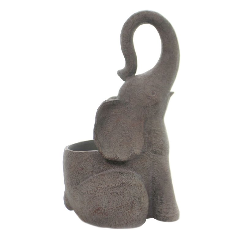 Home & Garden 14.0" Elephant Planter Patio Decor Good Luck Amscan  -  Planters