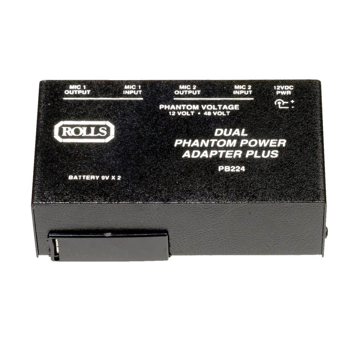 Rolls Corporation PB224 Dual Battery Powered Phantom Adapter