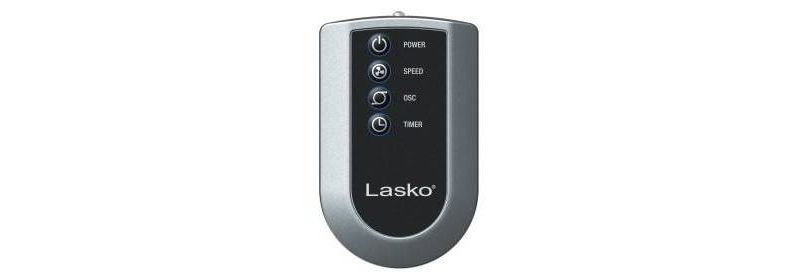 Oscillating Tower Fan With Remote Control Black - Lasko