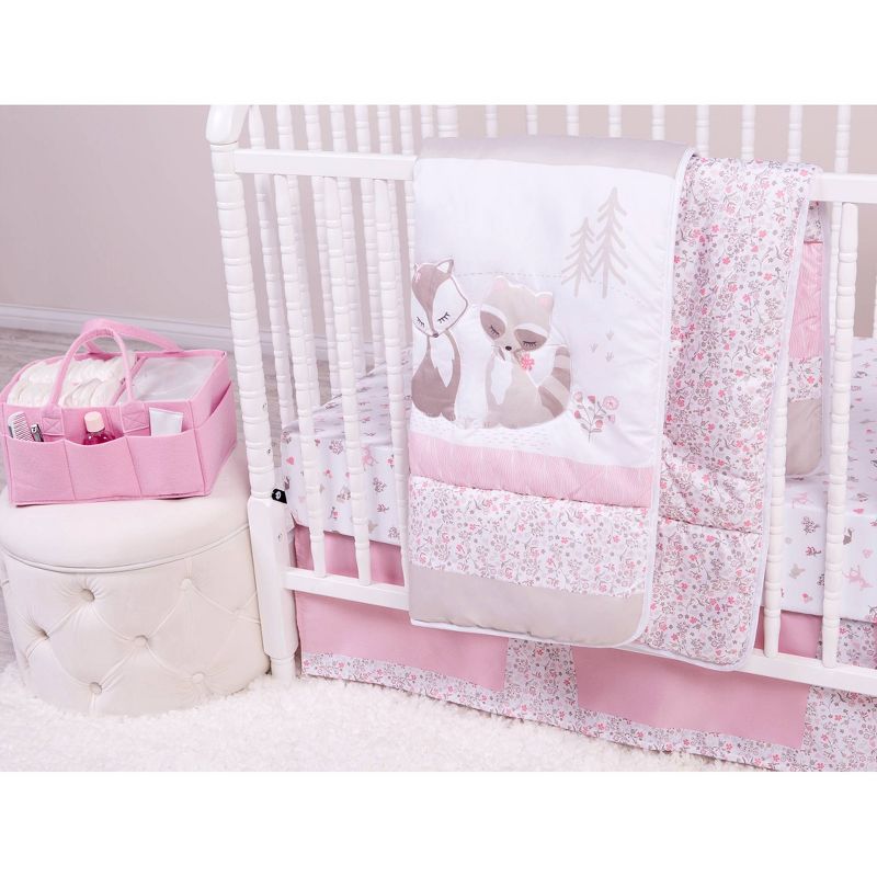 Sammy and Lou Sweet Forest Friends Crib Bedding Set - 4pc