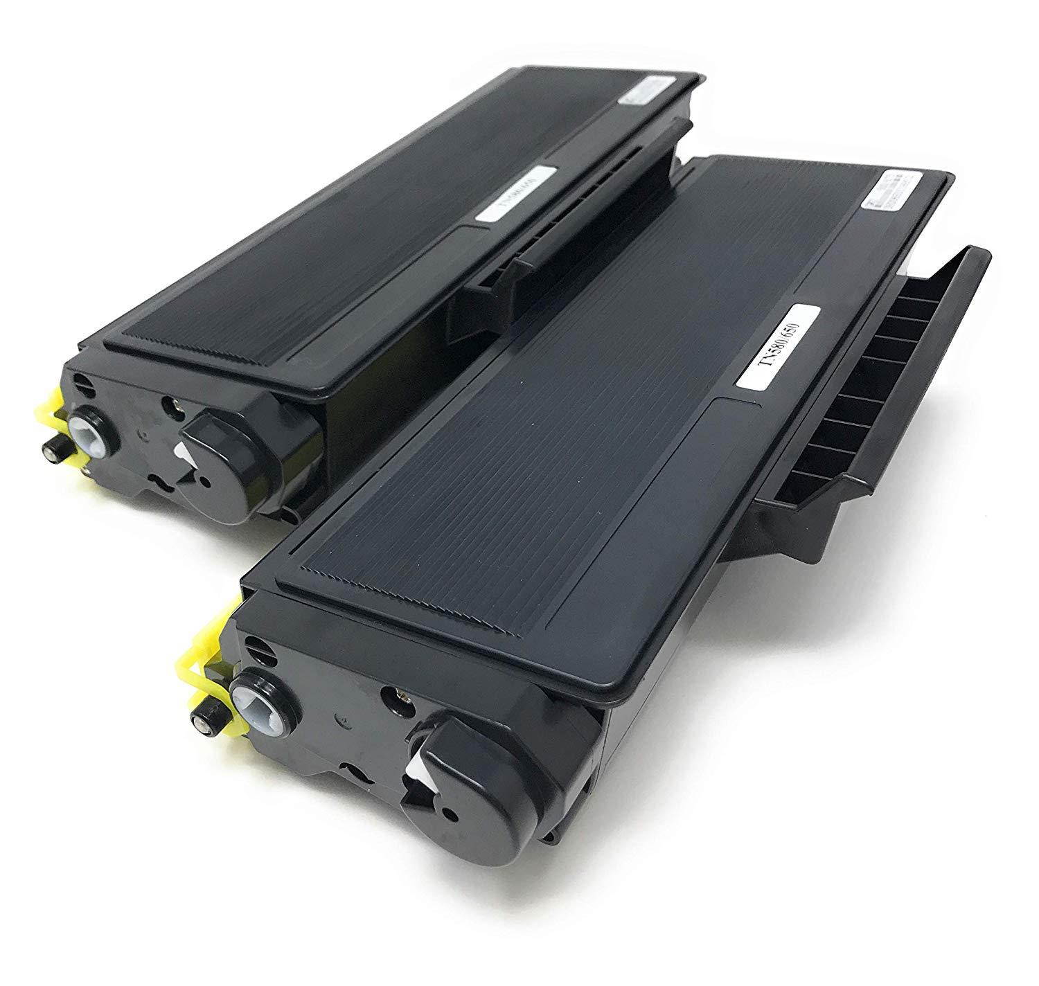 DIGITONER Toner Cartridge Compatible with Brother TN580 TN650 DCP-8070D/8080DN/8085DN/HL-5350DNLT/5370DW/5370DWT/5380DN/MFC-8380DN/8680DN/8690DW/8880DN/8890DW [2 Pack]
