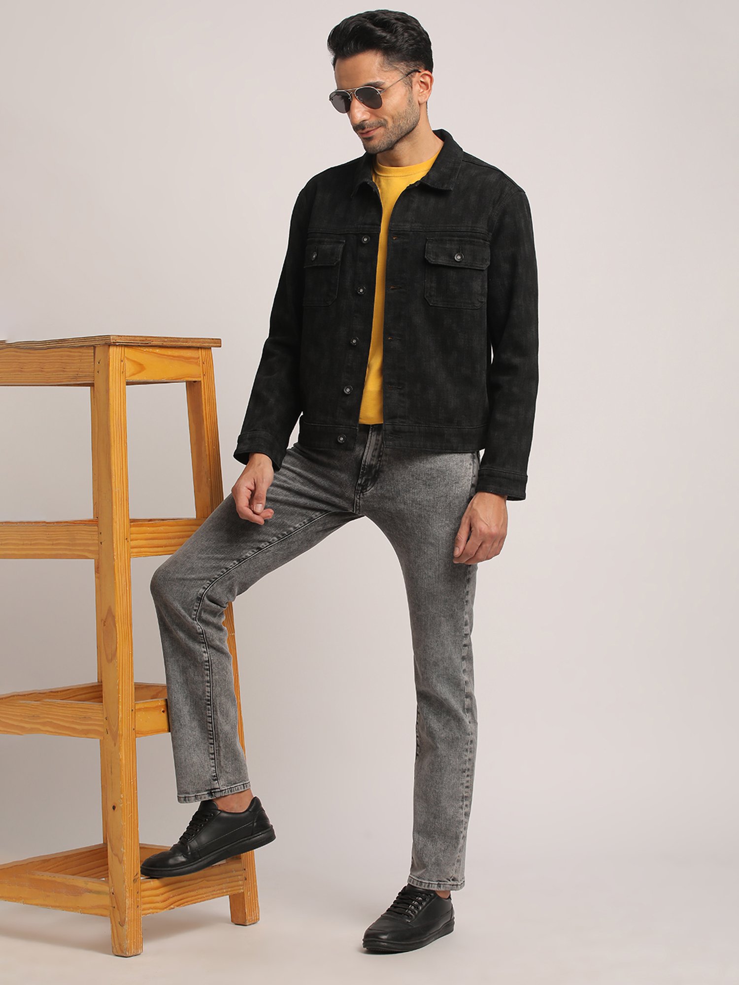 Hummel Blue Regular Fit Solid Jacket