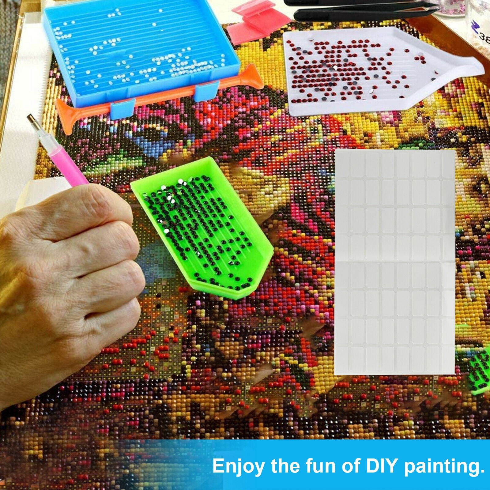 5D DIY Diamond Painting Cross Stitch Craft Tool Art Embroidery Accessories Kits