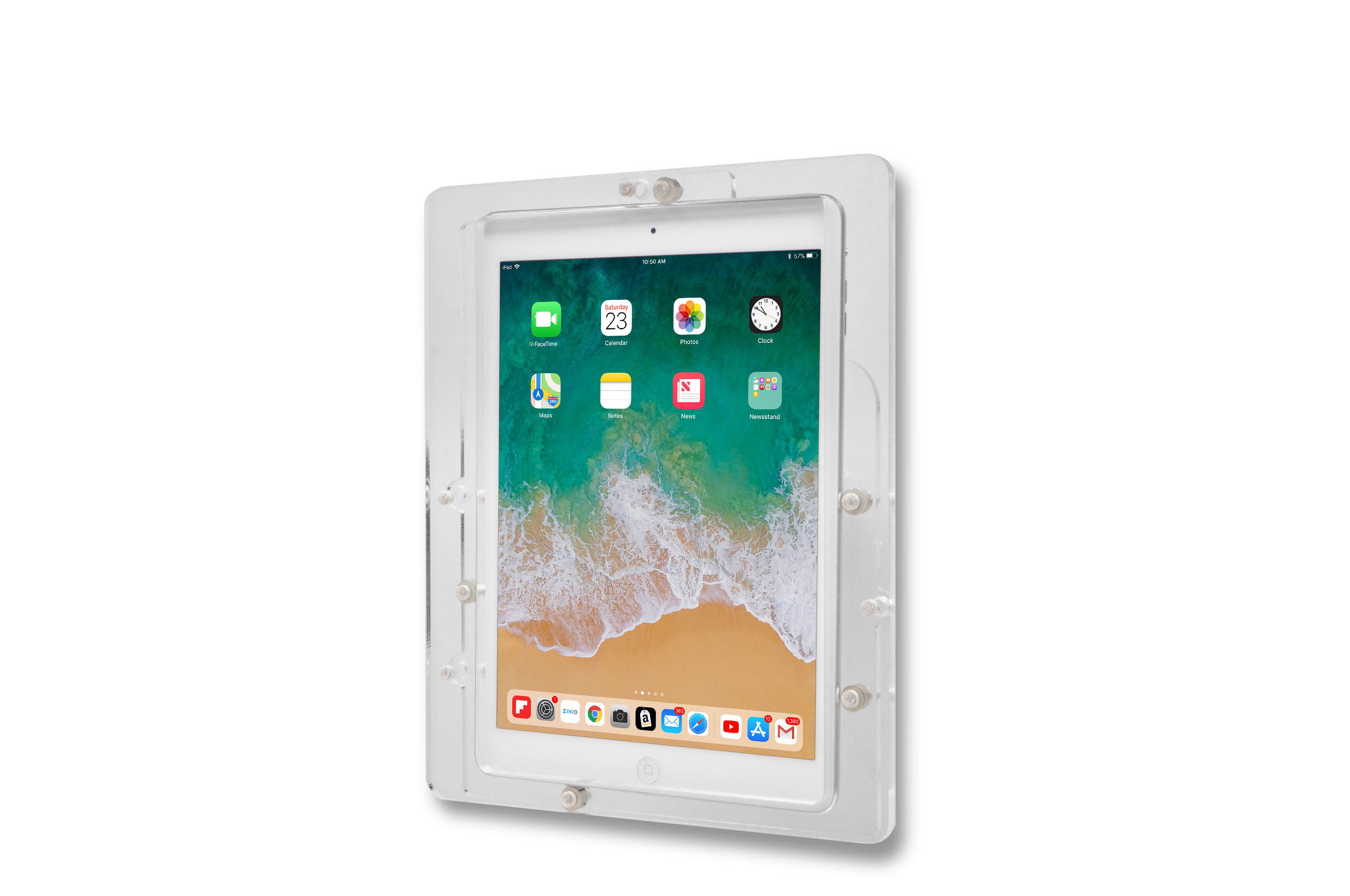 TABcare iPad mini Acrylic Security VESA case with Wall Mount Kit (iPad mini 4)