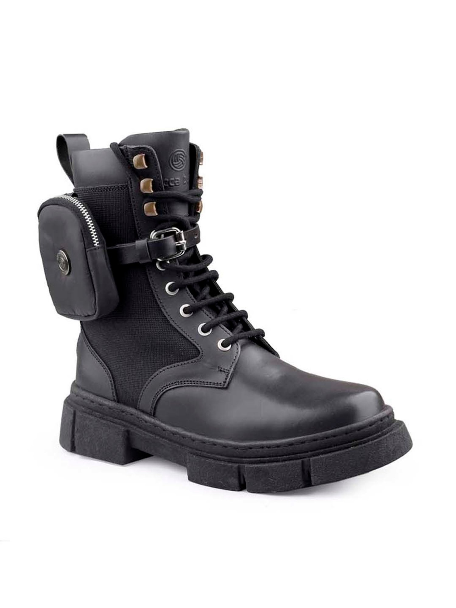 Bacca Bucci Men's ASSASSIN Black Derby Boots