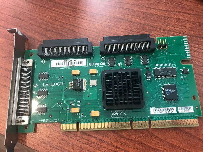 LSI Logic LSI21320-R Dual Channel Ultra320 PCI-X SCSI Controller Ultra4 LVD