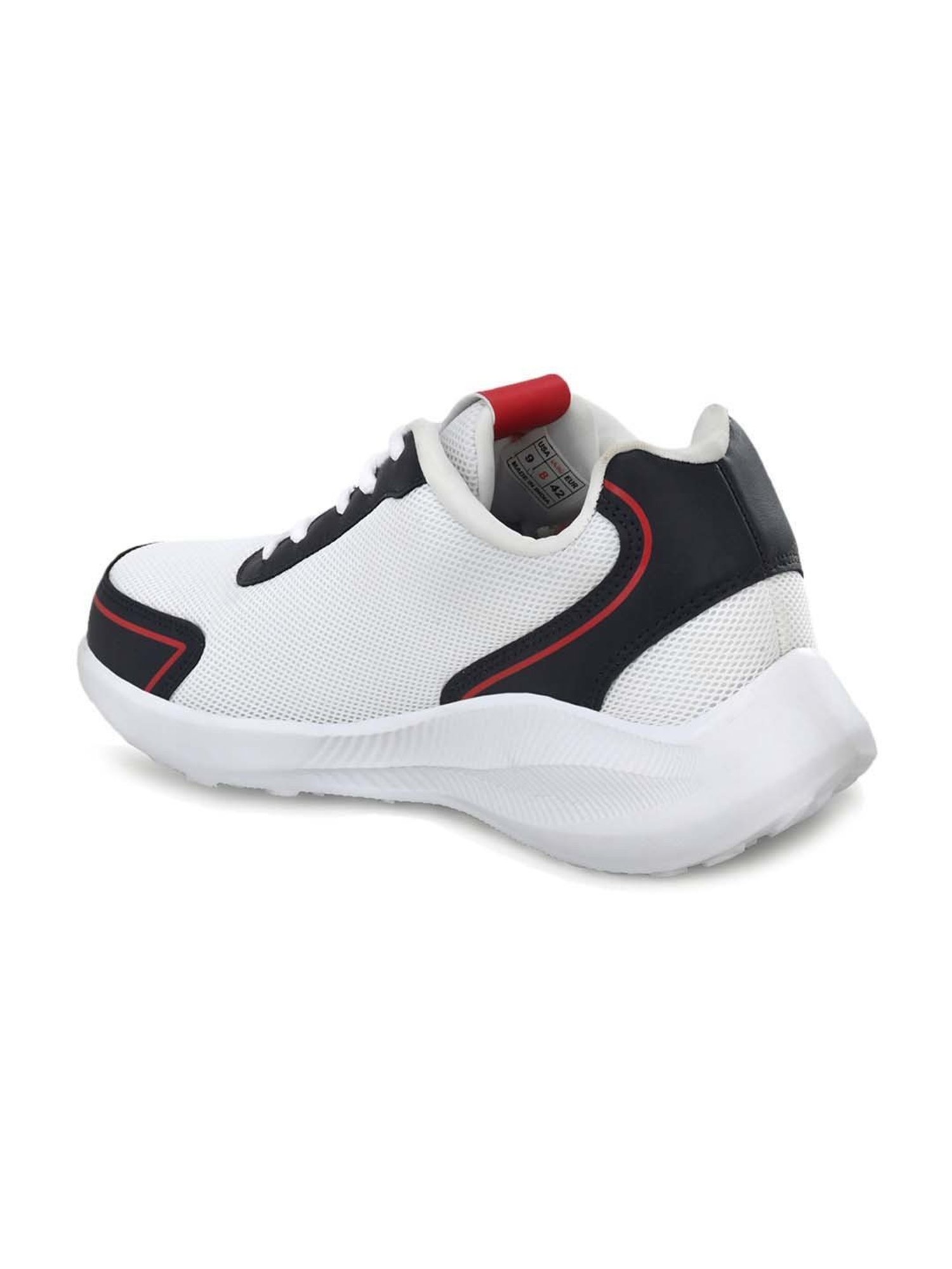 Yuuki Men's ALPHA RUN White Running Shoes