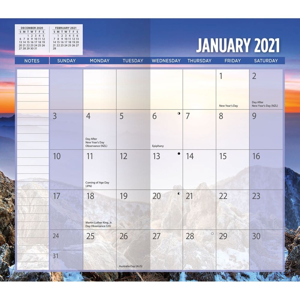 Turner Licensing,  National Parks Photo 2-Year Planner 2021