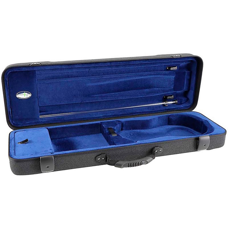 J. Winter Green LinE Series Violin Case with Music Pocket Black Music Pocket