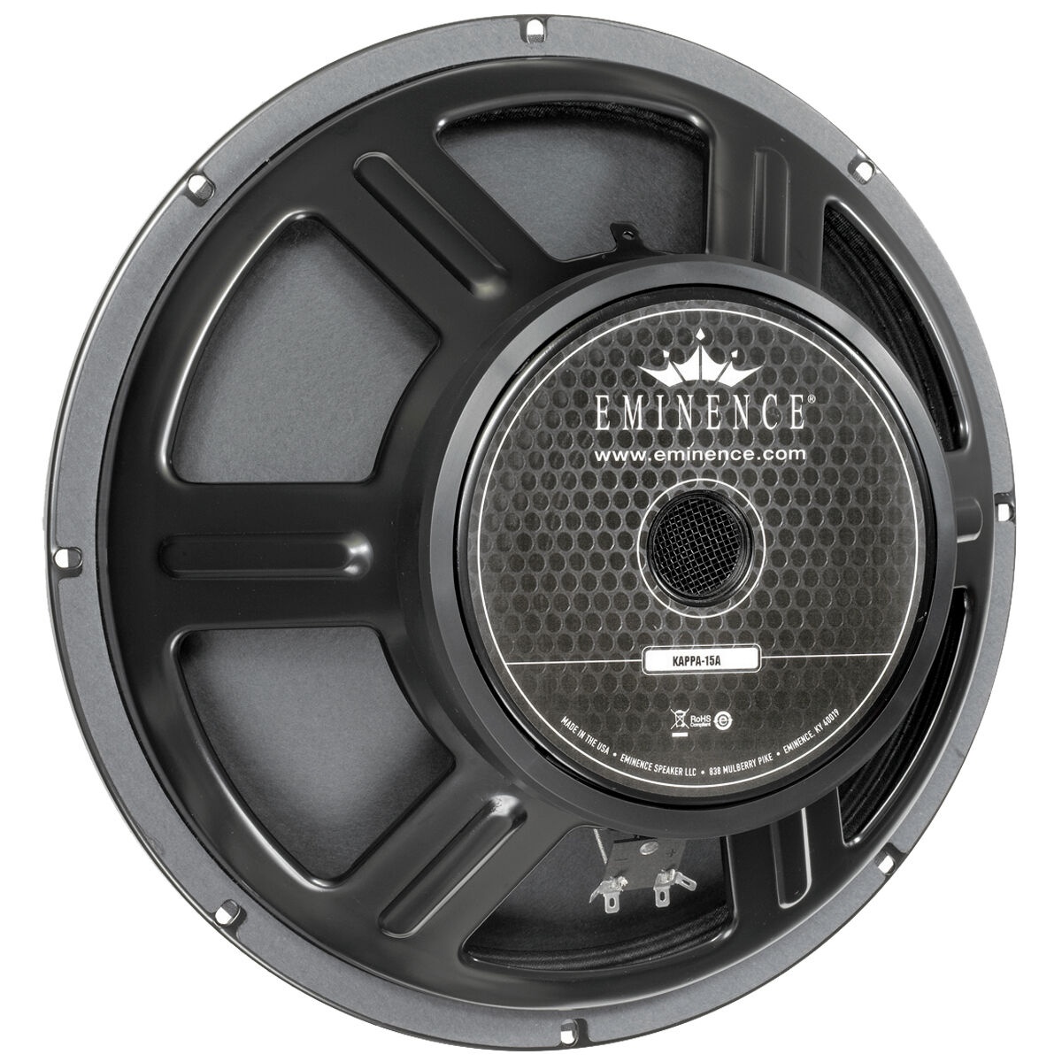 Pair Eminence Kappa-15C 15" Driver 4 ohm 98dB 3" Coil Replacement Speaker