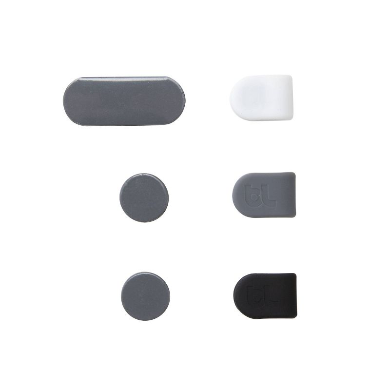 3pk MagDrop Magnetic Cable Holders - BlueLounge