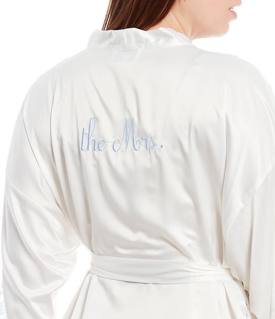 kate spade new york Bridal Charmeuse Robe