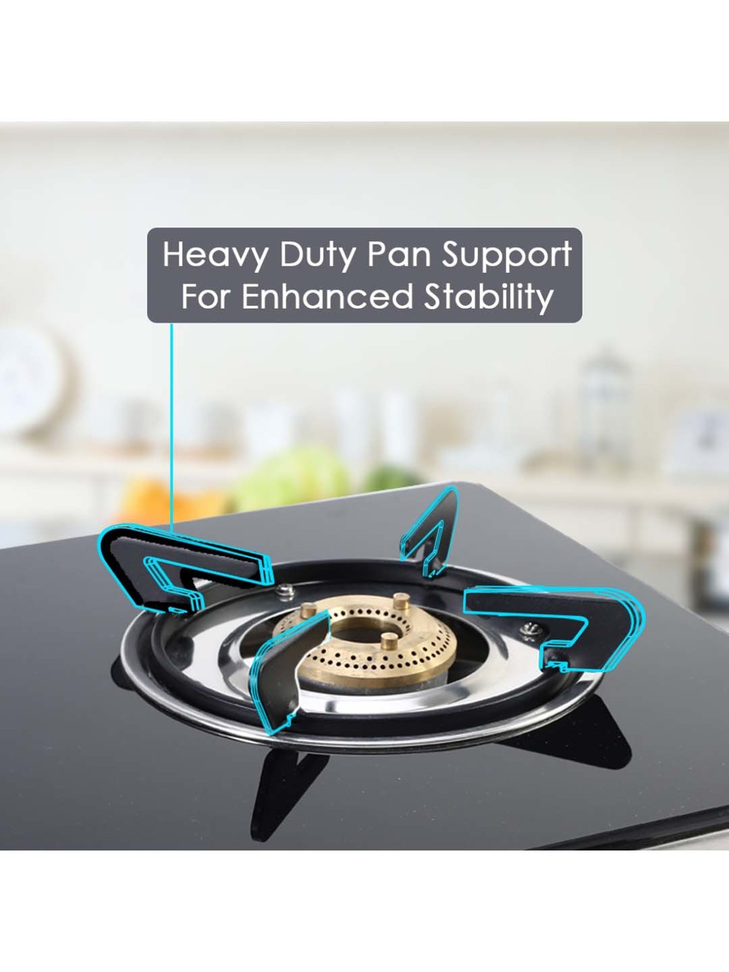 JUDGE Optima Plus Black Glass Induction 1600W Cooktop