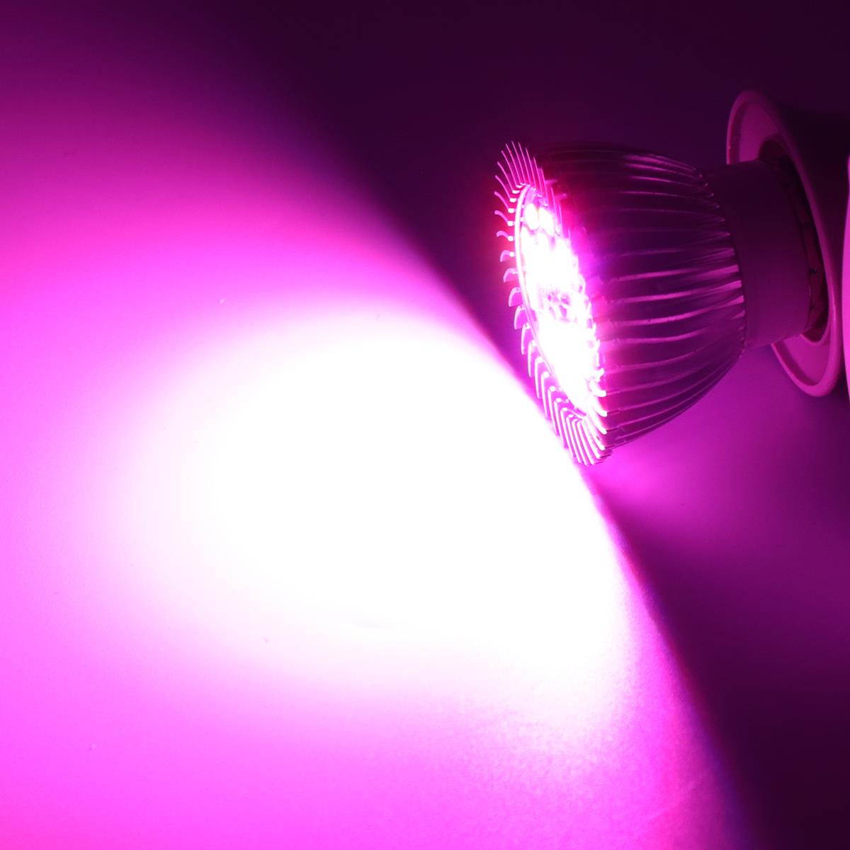 E27 85V-265V 28W 28 LEDs Plant Fill Grow Light Full Spectrum Band Red 15 Blue 7 & Warm 2 White 2 & Infrared 1 UV 1 for Grow Tent / Bonsa