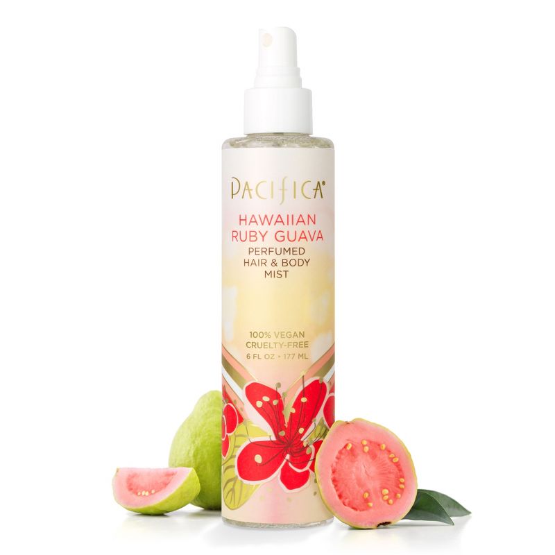 Hawaiian Ruby Guava by Pacifica Perfumed Hair & Body Mist Women's Body Spray - 6 fl oz