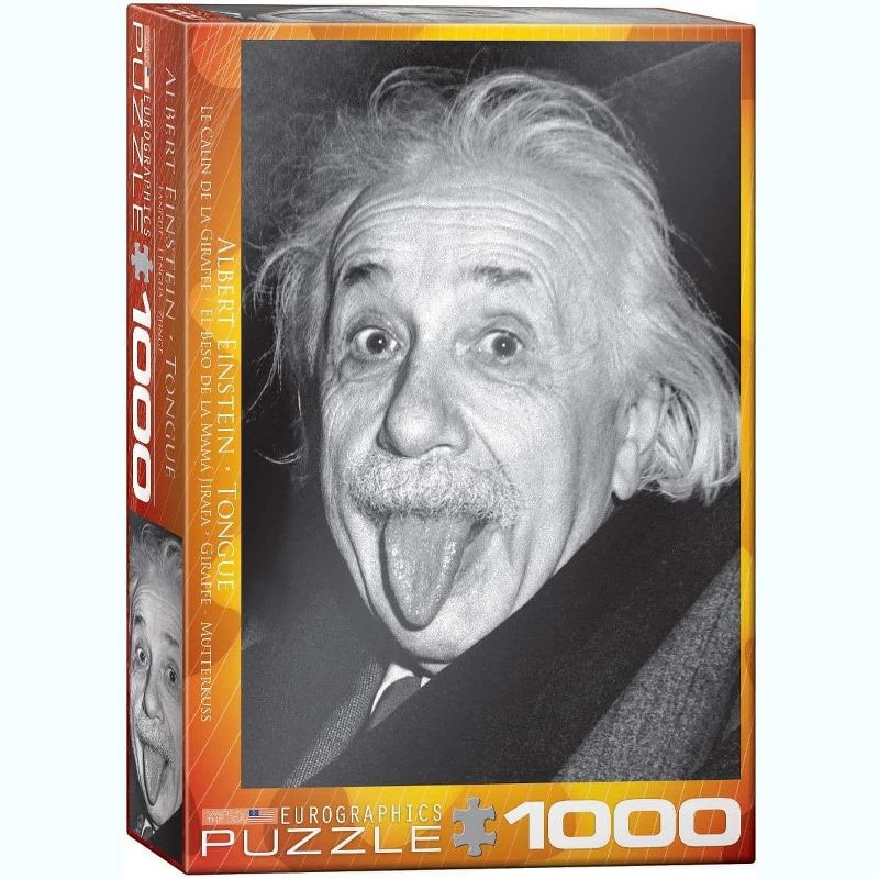 Eurographics Inc. Einstein Tongue 1000 Piece Jigsaw Puzzle