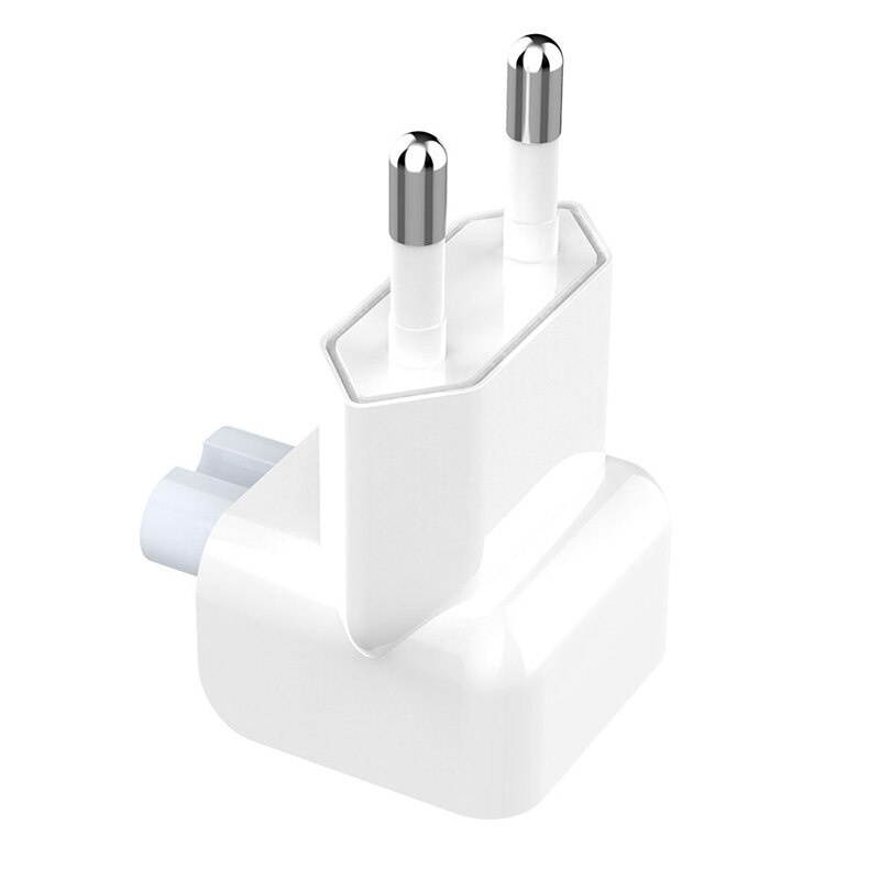 Wall AC Electrical Euro EU Plug Duck Head Power Adapter for Apple iPad iPhone  Charger MacBook