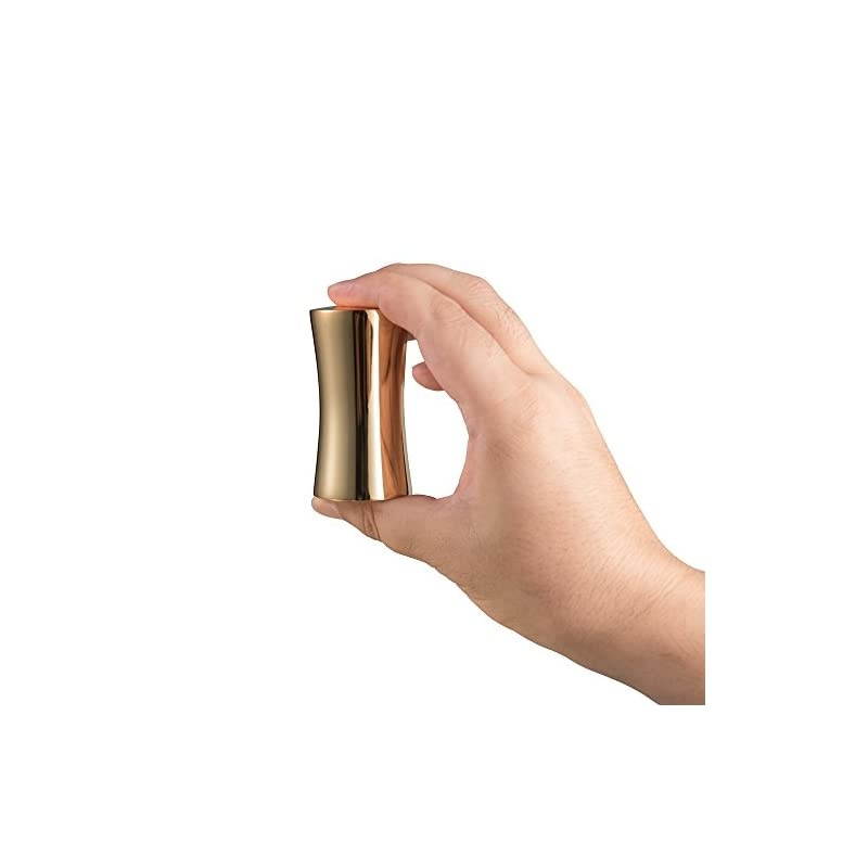 Small Toothpick Holder Dispenser Storage Organizer SUS304 Stainless Steel (Gold)