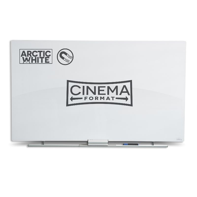 Iceberg Clarity Magnetic 36x62 Glass Dry Erase 31193