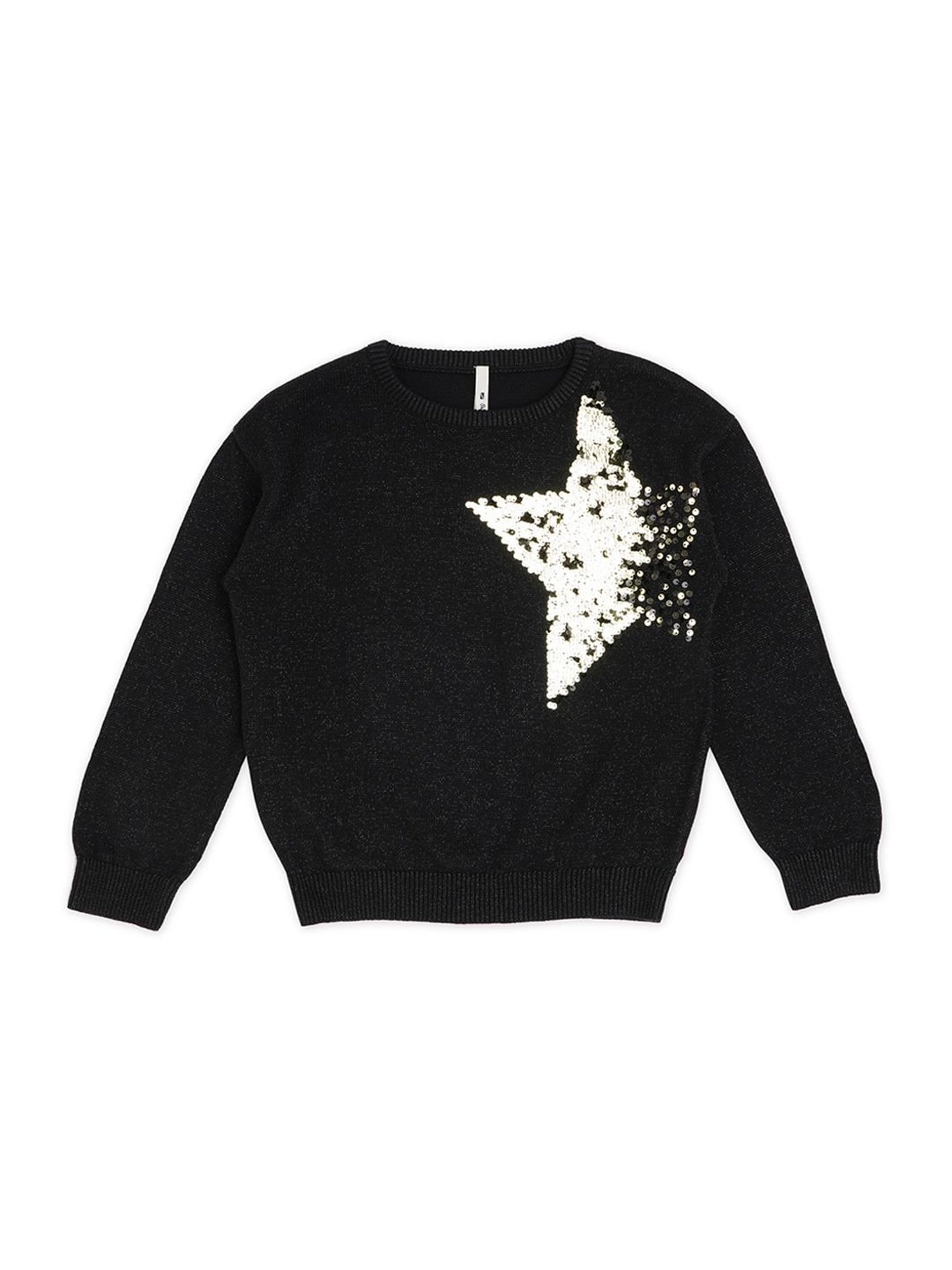 KIDS ONLY Maroon Textured Pattern Full Sleeves Sweater