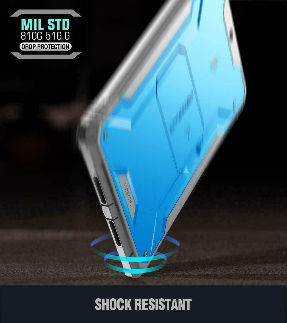 Case For Apple iPad 10.2 (2020&2019) Tablet With Kickstand Cover Blue