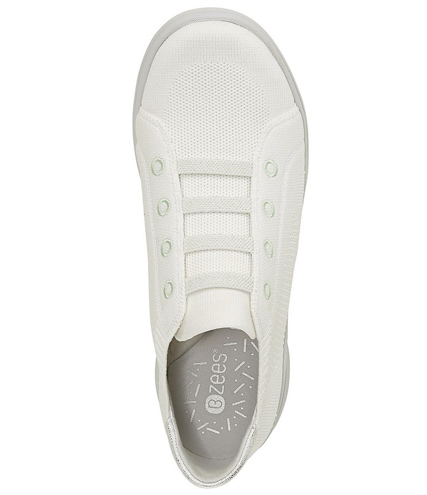 Bzees Premium Golden Knit Washable Slip-On Sneakers