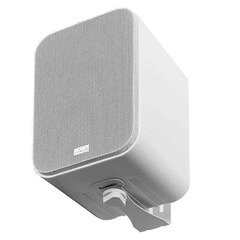 3Way Outdoor Patio 4quot Speaker Indoor Outdoor Stereo Pair White AP450