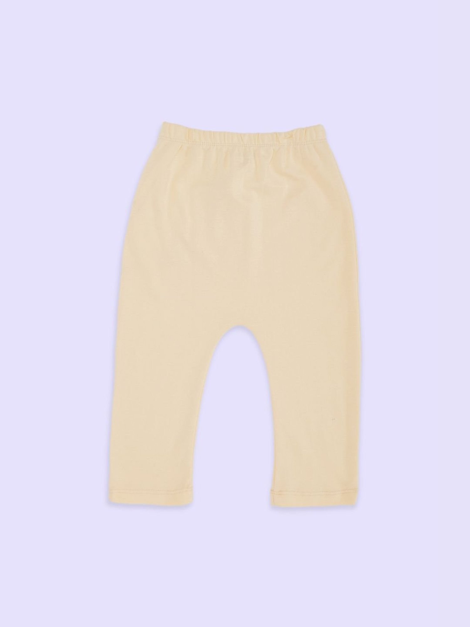 Ed-a-Mamma Baby Multicolor Solid Joggers (Pack Of 3)